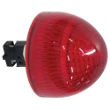 Idec Red Panel Mount Indicator Light 11mA Current, Black Flush Bezel HW1P-5Q4-R