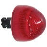 Idec Red Panel Mount Indicator Light 11mA Current, Black Flush Bezel HW1P-5Q4-R