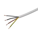 RS PRO 4 Core Power Cable White 1.5mm² 500 V Flame Retardant LSZH 70 °C 100 m 836-0754