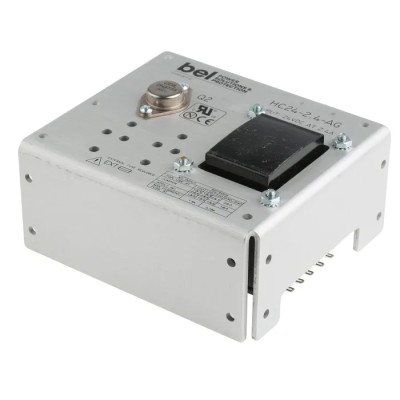 BEL POWER SOLUTIONS INC Open Frame Linear Power Supply 264V AC Input, 24V 2.4A Output, 57.6W HC24-2.4-AG