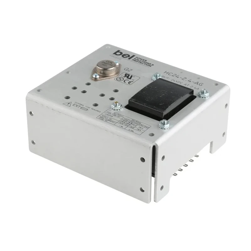 BEL POWER SOLUTIONS INC Open Frame Linear Power Supply 264V AC Input, 24V 2.4A Output, 57.6W HC24-2.4-AG
