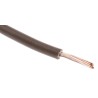 RS PRO H05Z-K Series Brown 0.75 mm² Hook Up Wire, 18 AWG, 22 x 1.0 mm Strands, 100 m Length, Low Smoke Zero Halogen 836-0776