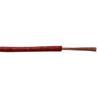 RS PRO H07Z-K Series Red 1.5 mm² Hook Up Wire, 15 AWG, 27/0.25 mm Core Strands, 100 m Length, Ethylene Propylene 836-0811