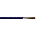 RS PRO 2491B Series Dark Blue 0.75 mm² 18 AWG Hook Up Wire, 22 x 1 mm Core Strands, 100 m, Polyolefin Insulation 836-0779