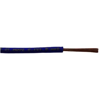 RS PRO 2491B Series Dark Blue 0.75 mm² 18 AWG Hook Up Wire, 22 x 1 mm Core Strands, 100 m, Polyolefin Insulation 836-0779