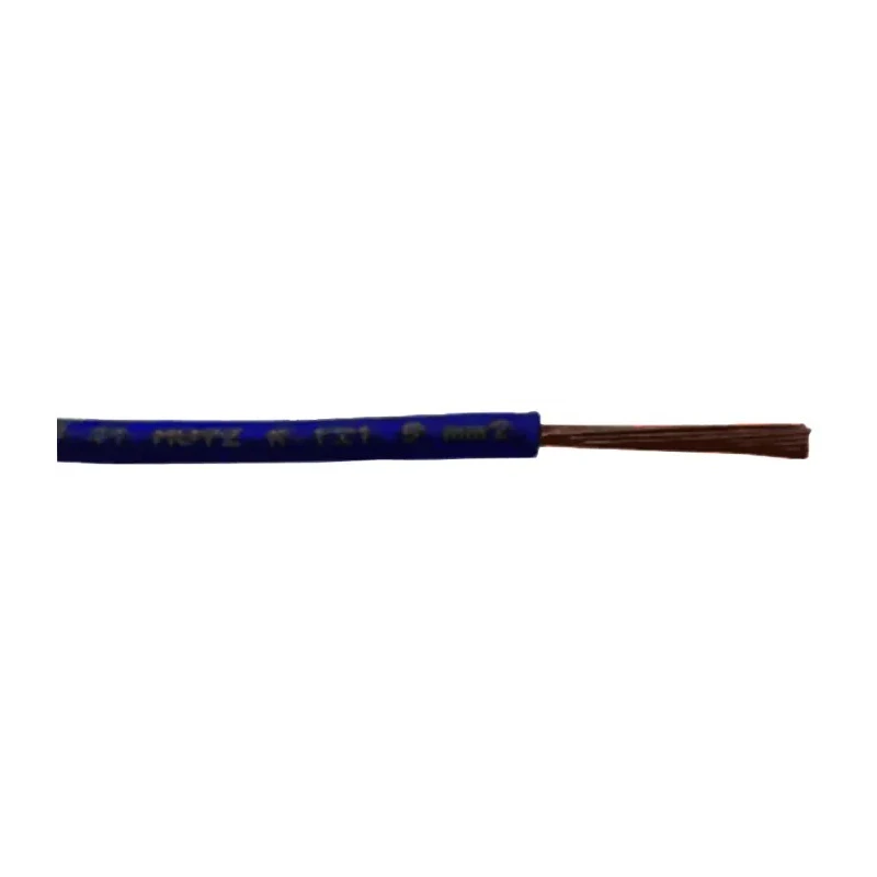 RS PRO 2491B Series Dark Blue 0.75 mm² 18 AWG Hook Up Wire, 22 x 1 mm Core Strands, 100 m, Polyolefin Insulation 836-0779