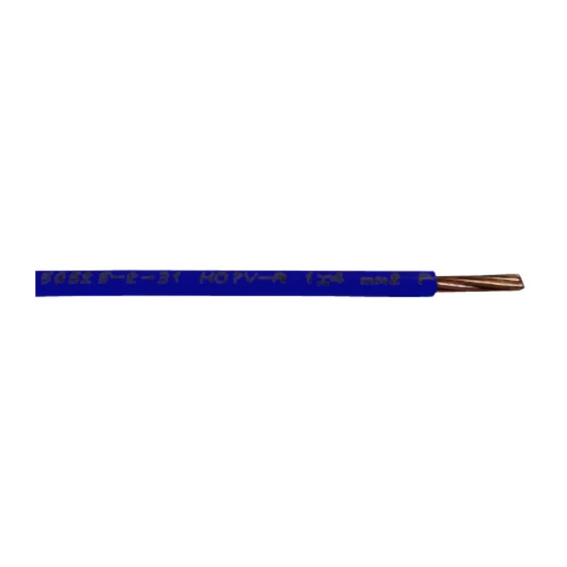 RS PRO Blue 2.5 mm² 14 AWG Hook Up Wire, 7/0.67 mm Strands, 100 m Length, 750 V, Polyvinyl Chloride Insulation 836-0874