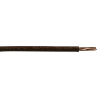 RS PRO Black 4 mm² Hook Up Wire, 12 AWG, 7/0.85 mm Strands, 100 m Length, Polyvinyl Chloride Insulation 836-0899