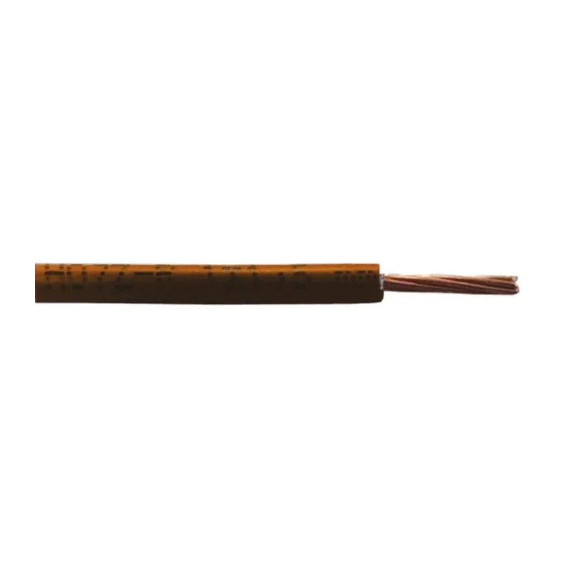 RS PRO 6491B Series Brown 1.5 mm² Hook Up Wire, 16 AWG, 7/0.53 mm Core Strands, 100 m, Ethylene Propylene Diene 836-0984