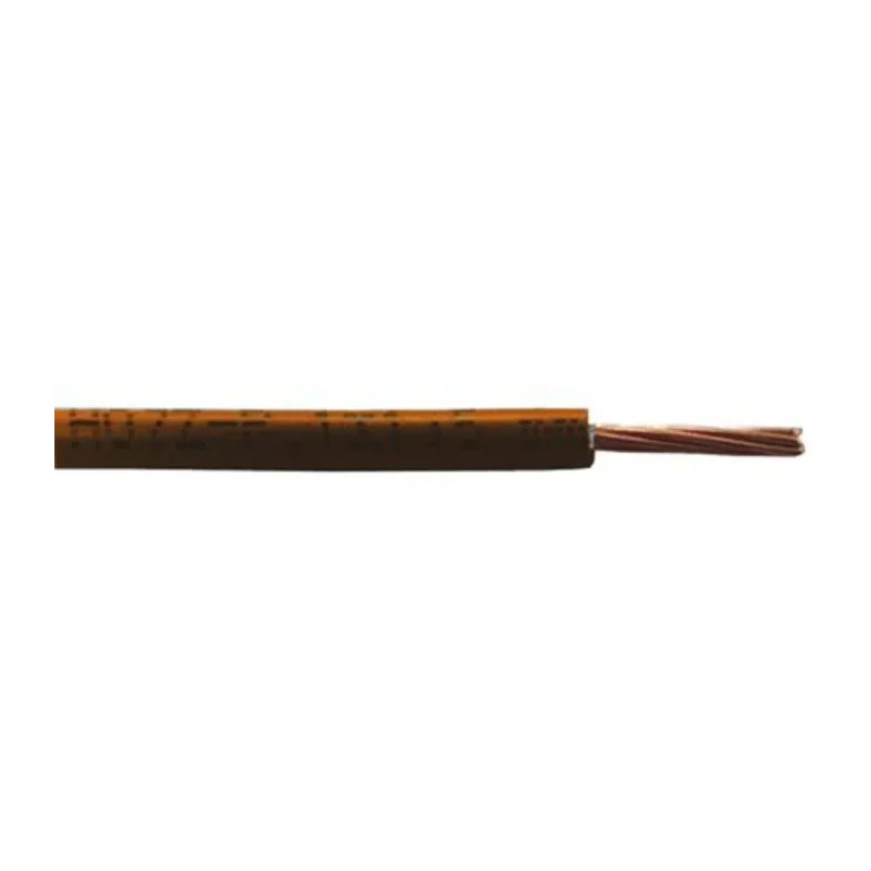 RS PRO 6491B Series Brown 2.5 mm² Hook Up Wire, 14 AWG, 7/0.67 mm Core Strands, 100 m Length, Ethylene Propylene 836-0997