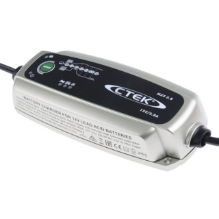 CTEK Automotive 12V Lead Acid Battery Charger, 3.8 A, 1.2 to 85 Ah, 7 Stage IP65 Rated MXS3.8