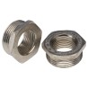 Adaptaflex Conduit Fitting Nickel Plated Brass Thread Converter PG21 to M20, Silver PG21