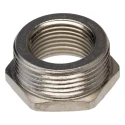Adaptaflex Conduit Fitting Nickel Plated Brass Thread Converter PG21 to M20, Silver PG21