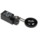 Omron D4n Series Adjustable Roller Lever Limit Switch, 1 NO/1 NC, IP67, Plastic Housing 