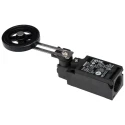 Omron D4n Series Adjustable Roller Lever Limit Switch, 1 NO/1 NC, IP67, Plastic Housing 