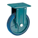 LAG Fixed Castor Polyurethane Wheel 200 mm Diameter, 1000 kg Load Capacity, Cast Iron Hub 37569