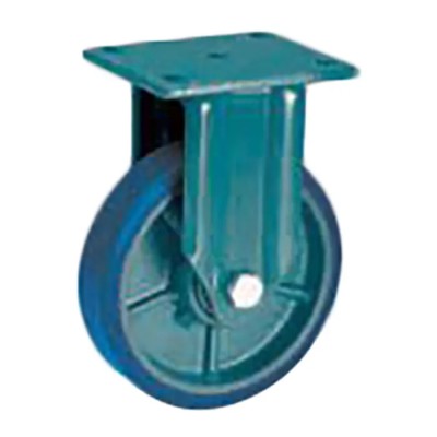 LAG Fixed Castor Polyurethane Wheel 200 mm Diameter, 1000 kg Load Capacity, Cast Iron Hub 37569