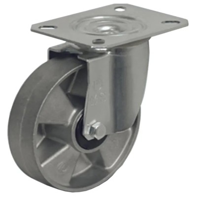 LAG Aluminium Swivel Castor 85 mm Wheel Diameter 150 kg Load Capacity Medium Duty 39108