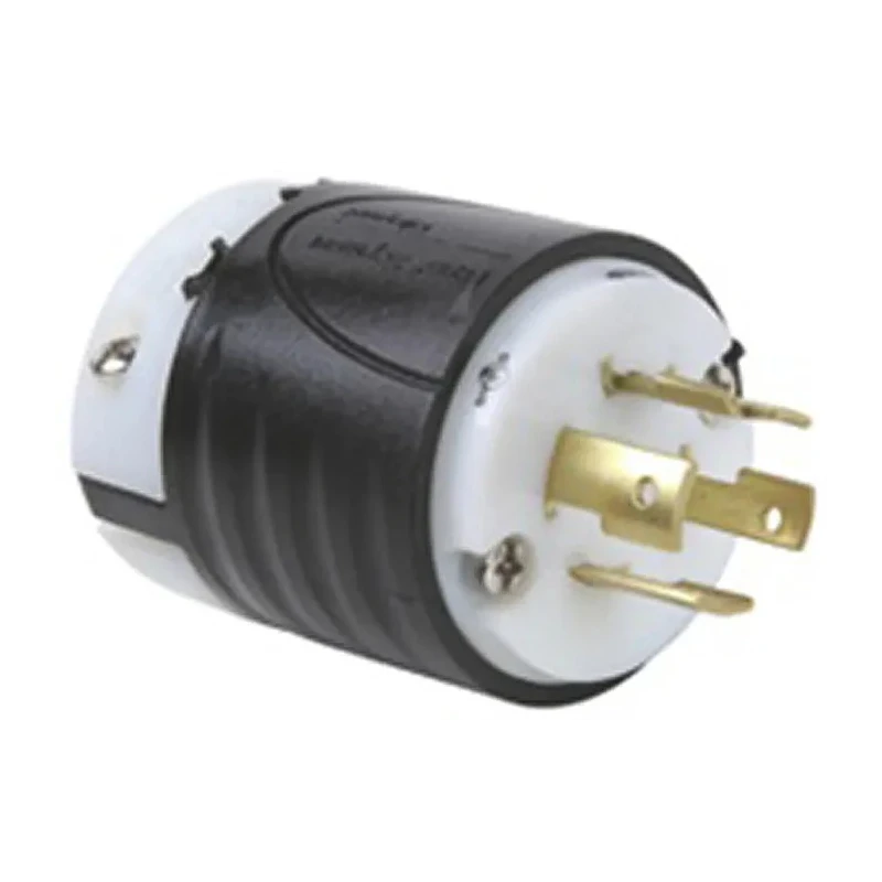 PASS & SEYMOUR 20A 480V NEMA L16-20P Mains Plug Nylon Cable Screw Termination L1620P