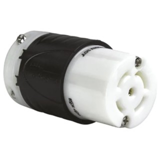 PASS & SEYMOUR 30A 120, 280V NEMA L21-20R Mains Socket Cable Mount Screw Terminal Nylon Body L2130C