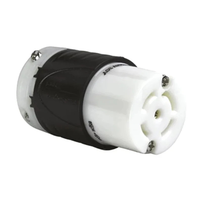 PASS & SEYMOUR 30A 120, 280V NEMA L21-20R Mains Socket Cable Mount Screw Terminal Nylon Body L2130C