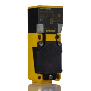 Turck Block Inductive Proximity Sensor 1/2-14 NPT in Thread, 2-Wire CP40, 250V AC/DC, 20 mm Detection, IP67 NI20-CP40-FZ3X2