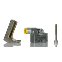 Turck Rectangular Inductive Proximity Sensor M12 Thread Metal Housing, 30V DC, 200mA Output BIM-IKT-AP6X-H1141 W/KLI3