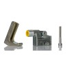 Turck Rectangular Inductive Proximity Sensor M12 Thread Metal Housing, 30V DC, 200mA Output BIM-IKT-AP6X-H1141 W/KLI3