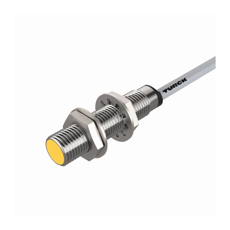 Turck Threaded Barrel Inductive Proximity Sensor M12 NAMUR 30V DC 1.55mA 90mm Detection BIM-M12E-Y1X