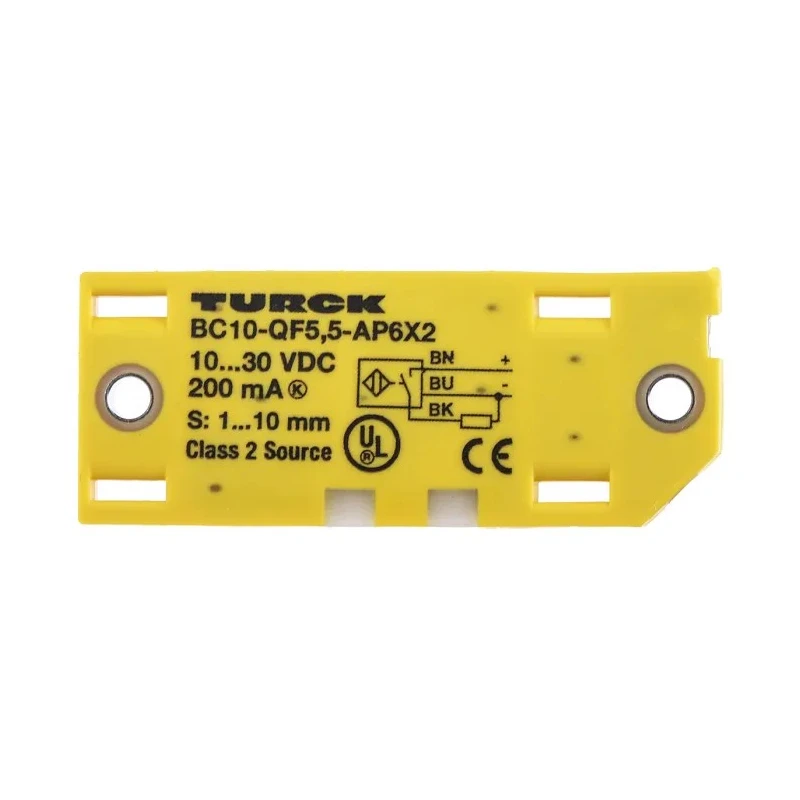 Turck Block Capacitive Proximity Sensor 10 mm Detection Range 200mA PNP Output 30V DC BC10-QF5.5-AP6X2