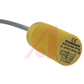 Turck Threaded Barrel Capacitive Proximity Sensor BCF10-S30-VP4X, 15 mm Detection, M30 x 1.5, PNP Output, 200mA, 65V DC