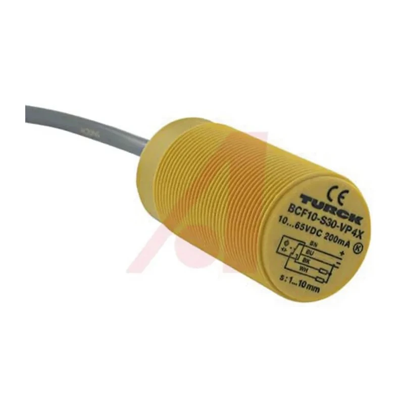 Turck Threaded Barrel Capacitive Proximity Sensor BCF10-S30-VP4X, 15 mm Detection, M30 x 1.5, PNP Output, 200mA, 65V DC