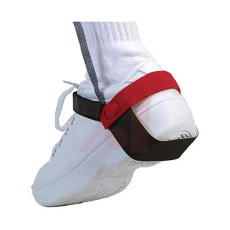 SCS Antistatic Heel Grounder with D-Ring Elastic Hook and Loop 1.8288m Cord Length HGS1MD-RED