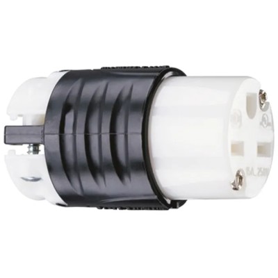 PASS & SEYMOUR 15A 250V Nylon Mains Socket NEMA 6-15R Cable Mount Screw Termination PS5669-X