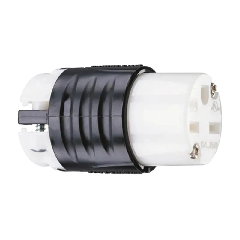 PASS & SEYMOUR 15A 250V Nylon Mains Socket NEMA 6-15R Cable Mount Screw Termination PS5669-X