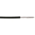 Alpha Wire Ecogen Ecowire Series Black 0.75 mm² Hook Up Wire 18 AWG 30m 600V Modified Polyphenylene Ether Jacket 6715S BK005