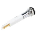 RS PRO Orange Panel Mount Indicator 24V dc 20mA Solder Lug Termination IP67 Flush 838-5592