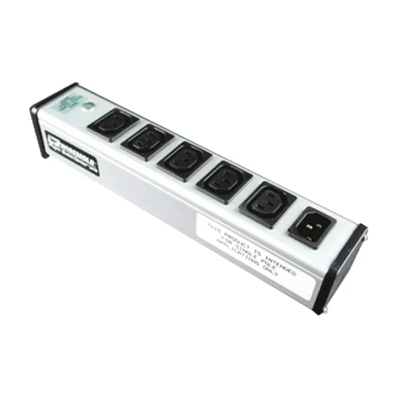 Wiremold Power Distribution Unit 10A 250V 5 Gang Socket Bar with 11ft Cable IEC C13 836-1299