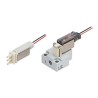 SMC Pneumatic Solenoid Valve 3/2 NC Solenoid 24V dc Resin Body 0.5 Mpa Pressure S070C-5DG-32-X62