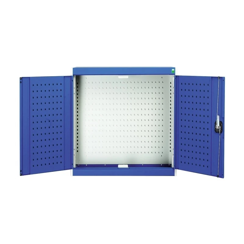 Bott 2 Door Steel Storage Cabinet Wall Cupboard Lockable Blue 1.05m Width x 1m Height x 325mm Depth 40031062.11v
