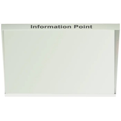 Bott White Magnetic Metal Notice Board Steel Frame 1.5 m Height 950 mm Width 16601051.16