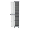 RS PRO 1 Door Polypropylene Floor Standing Storage Cabinet 1.82 m Height, 350 mm Width, 438 mm Depth 838-6579