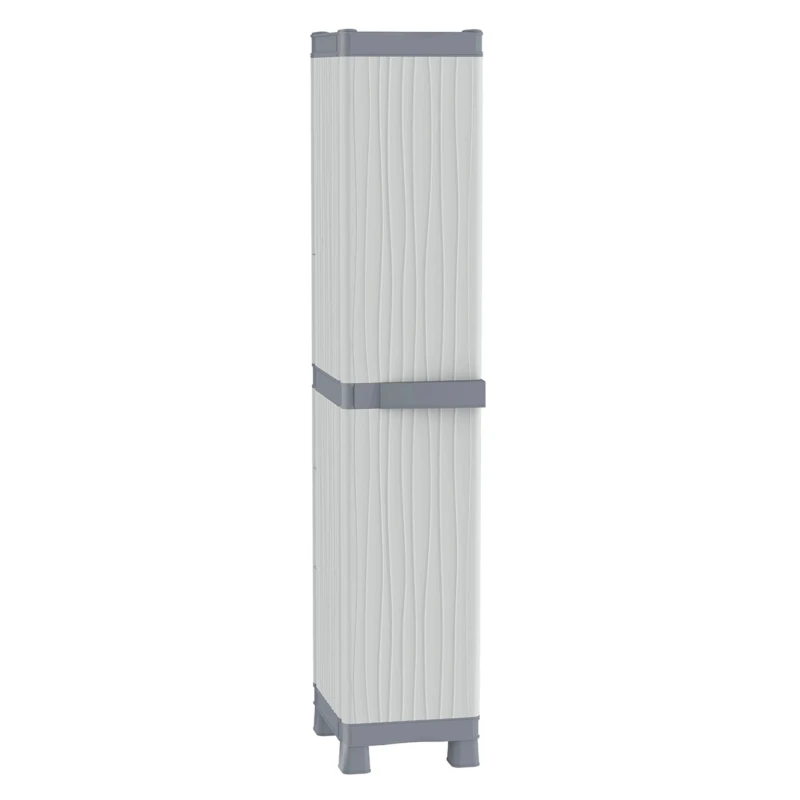 RS PRO 1 Door Polypropylene Floor Standing Storage Cabinet 1.82 m Height, 350 mm Width, 438 mm Depth 838-6579