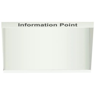 Bott White Magnetic Metal Steel Frame Notice Board 1.2 m Height 700mm Width 16601050.16