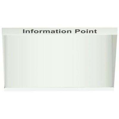 Bott White Magnetic Metal Steel Frame Notice Board 1.2 m Height 700mm Width 16601050.16