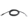 Banner Sensor Actuator Cable 9m Black PVC Jacket Female 5 way M12 to Male/Female 12 way Unterminated MQDEC2-530