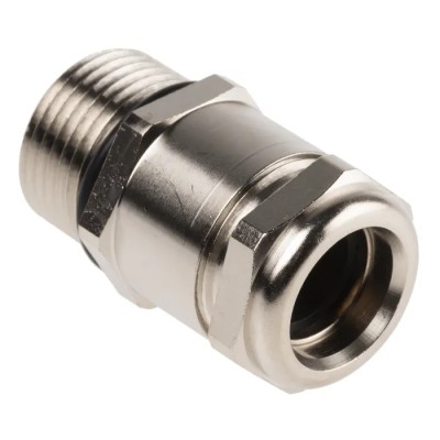 Lapp SKINDICHT Series Cable Gland M20 Thread Size, Brass Nickel-Plated, IP68 Rated, Cable Diameter 8.5-10.8mm 59000320
