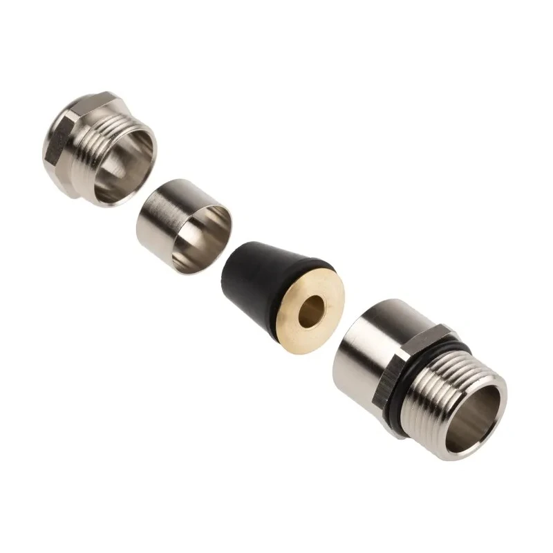 Lapp SKINDICHT Series Cable Gland M20 Thread Size, Brass Nickel-Plated, IP68 Rated, Cable Diameter 8.5-10.8mm 59000320