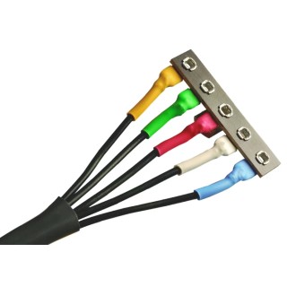 Alpha Wire Heat Shrink Tubing Black 3.1 mm Sleeve Diameter x 1.22 m Length 2:1 Ratio FIT Shrink Tubing Series F2211/8 BK103