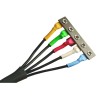 Alpha Wire Heat Shrink Tubing Black 6.3 mm Sleeve Diameter x 1.22 m Length 2:1 Ratio FIT Shrink Tubing Series F2211/4 BK103